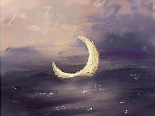 月亮画练习