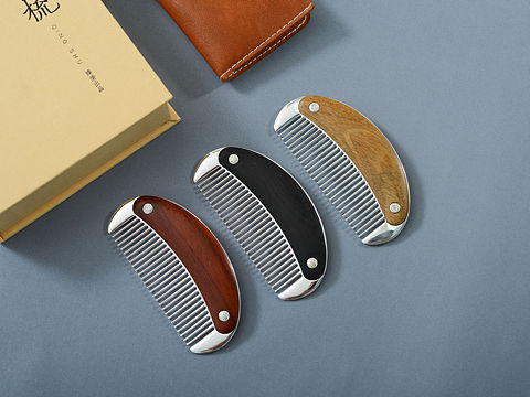 银木作——月半弯•银木梳