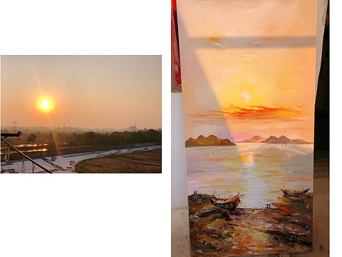 油画装饰画（个人主页-ZNDk3MDA1MTY=） - 绘画 - 站酷设计师YUANXUEMEIING原创素材 - 站酷ZCOOL