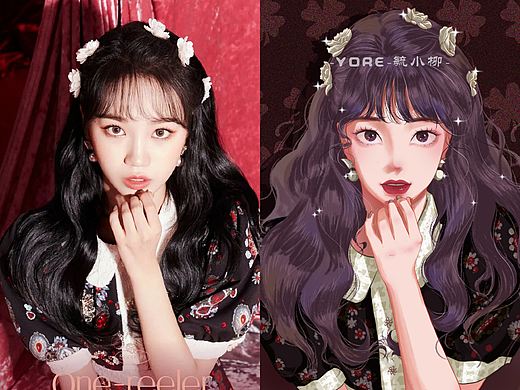 【IZONE】采源   板绘练习