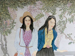 國(guó)畫(huà)--似水年華