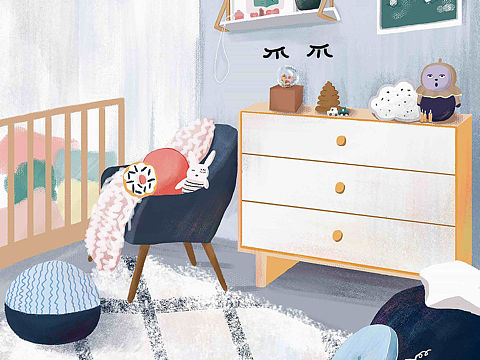 敷衍（个人主页-ZMzE1Nzk2ODA=） - 儿童插画 - 站酷设计师热量不足原创素材 - 站酷ZCOOL