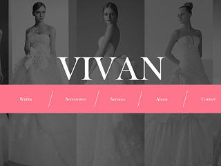 婚纱礼服定制商家网页