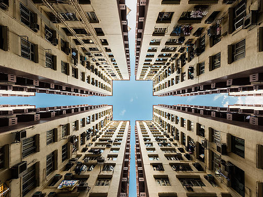 漫步香港，重复与密集