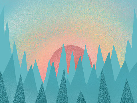 日出（个人主页-ZMzU5ODA3NTI=） - 商业插画 - 站酷设计师小红Holly原创素材 - 站酷ZCOOL