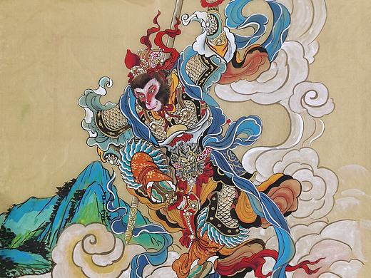 独爱齐天大圣（个人主页-ZNTQ2ODUxNDQ=） - 绘画 - 站酷设计师301064844原创素材 - 站酷ZCOOL