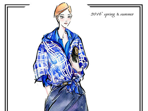 fashion illustration -12°C