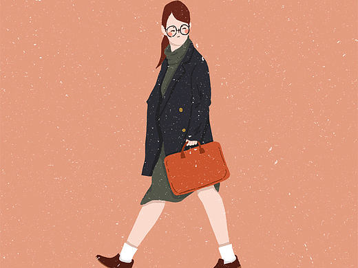 插画 每日一图 ps 电脑手绘 人物1