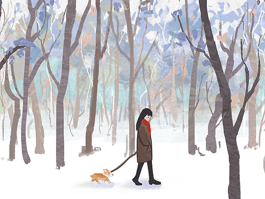 冬日（个人主页-ZNDkyMTMzOTI=） - 创作习作 - 站酷设计师zero海竹孤原创素材 - 站酷ZCOOL