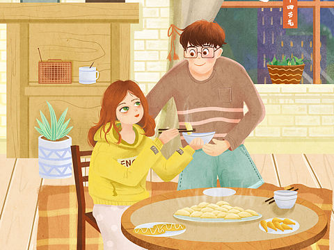 立冬插画（个人主页-ZNDc3MzMwNTI=） - 儿童插画 - 站酷设计师C臣哑哑原创素材 - 站酷ZCOOL