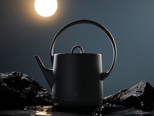 茶电器摄影 | 入一静月烧水壶 X 当下视觉