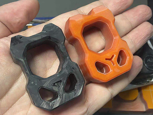 不同材料cnc加工测试