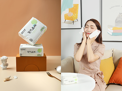 产品摄影｜纸巾 ✖ 米橙视觉