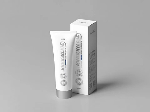杰安诺高活性银离子牙膏创意包装