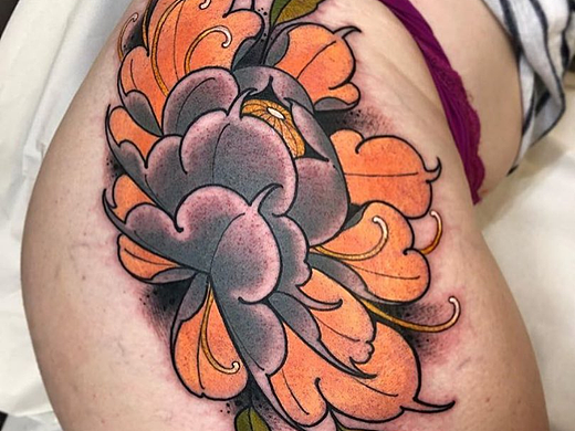 妖娆性感的美女太迷人在胡埭纹身的美女你能HOLD住吗