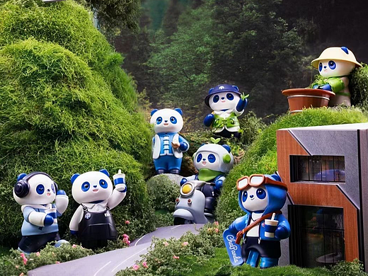 茶百道ip变装设计——子非乌鸦