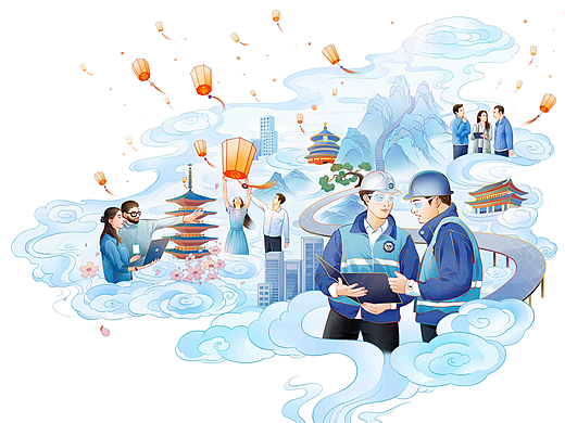 人物插画｜企业内文配图