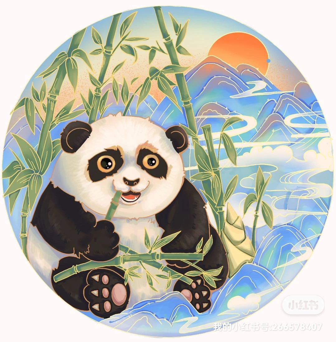 熊猫爱火锅|插画|商业插画|徐先森画画 - 原创作品 - 站酷 (ZCOOL)