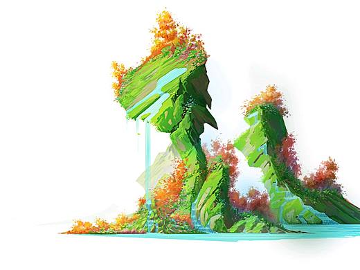 岩石（个人主页-ZNDEwMDEyMzY=） - 独立游戏 - 站酷设计师ct冰原创素材 - 站酷ZCOOL