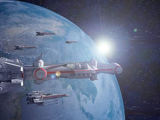 星球大战（个人主页-ZNTE4MjUyNzI=） - 场景 - 站酷设计师志宏三维建模原创素材 - 站酷ZCOOL