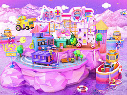 C4D电商场景