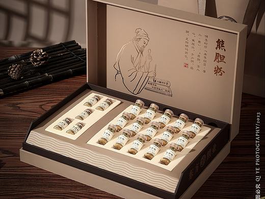 熊胆粉拍摄