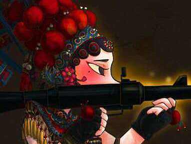 刀马（火箭炮）旦（个人主页-ZMjEyNTk5MzI=） - 创作习作 - 站酷设计师温小嘿原创素材 - 站酷ZCOOL