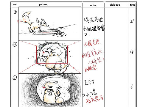 分镜《来年春天》