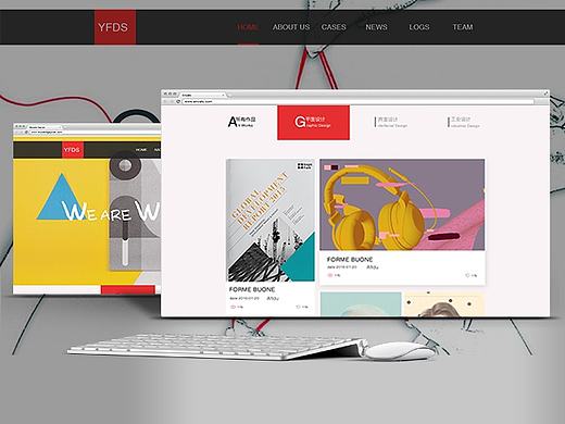 WEB 企业站 创意工作室（个人主页-ZMTc1NTM2Njg=） - 企业官网 - 站酷设计师Easyon原创素材 - 站酷ZCOOL