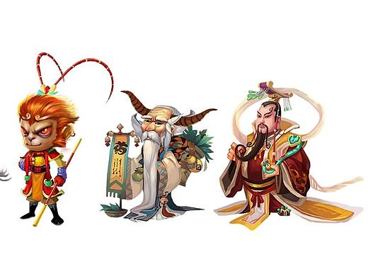 手机游戏UI及原画