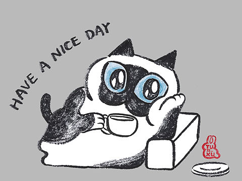 来杯咖啡 have a nice day :)