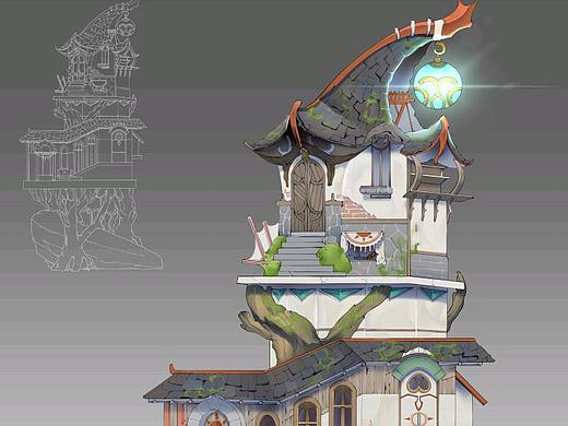 2021的一些嘗試-5（個人主頁-ZNTcwMDcwNzY=） - 游戲原畫 - 站酷設(shè)計師酒翁子原創(chuàng)素材 - 站酷ZCOOL