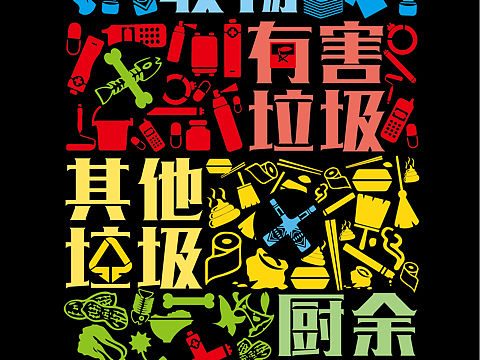 垃圾分类主题海报