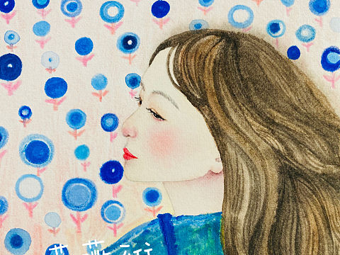 蓝色的夏天（个人主页-ZNDY1MDYwMjg=） - 创作习作 - 站酷设计师苏薇雅原创素材 - 站酷ZCOOL