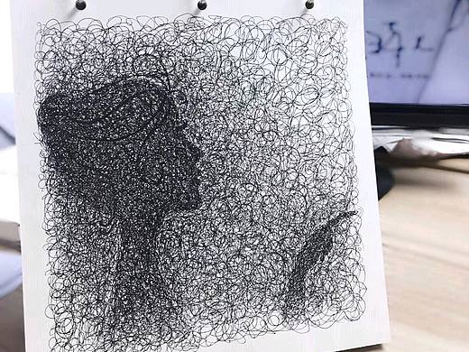 乱线画