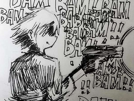 整理些原来画的单幅漫画(二)