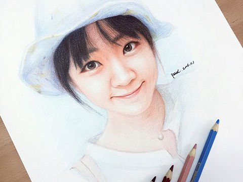 彩铅人物（个人主页-ZMTg4NTExNTI=） - 艺术插画 - 站酷设计师paulwade123原创素材 - 站酷ZCOOL