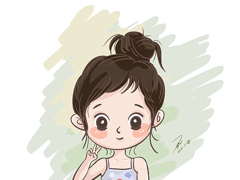 手绘卡通人物练习