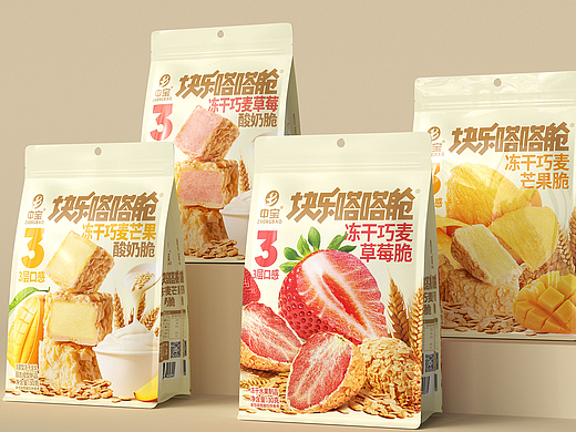 原创设计｜中宝燕麦冻干包装设计