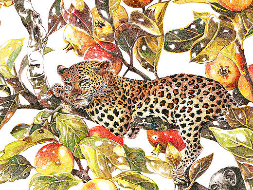 秋-沉醉 Autumn Drunk  120x90cm 布面丙烯 acrylic ink on ca