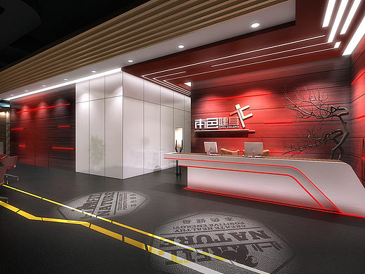 线条主题健身房装修设计