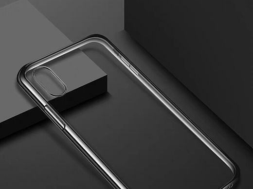 苹果XS  Max透明电镀壳