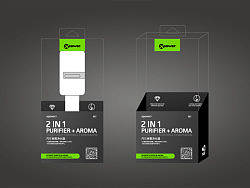 Xpower汽车香薰净化器包装（个人主页-ZMjk0MzMyNA==） - 包装 - 站酷设计师RFstudios原创素材 - 站酷ZCOOL