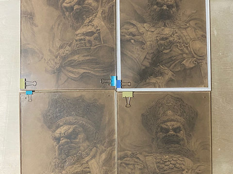 四大天王（個人主頁-ZNTk4Njg4MzI=） - 繪畫 - 站酷設(shè)計(jì)師華先森原創(chuàng)素材 - 站酷ZCOOL