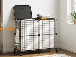 亞馬遜臟衣籃產(chǎn)品建模渲染及部分拍攝展示