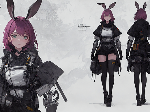 那些角色设计初尝试