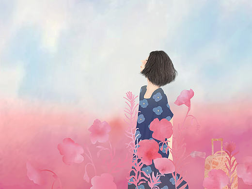 女孩 寂 系列