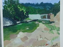 第一次景物寫生–沂蒙山