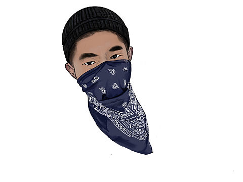 街舞/头像 插画