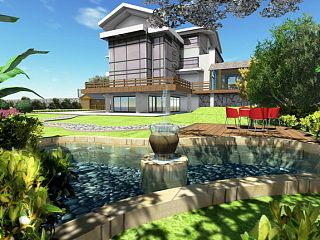 漳州某别墅设计（个人主页-ZMzU0NzQ0OA==） - 景观设计 - 站酷设计师LEO景观设计原创素材 - 站酷ZCOOL